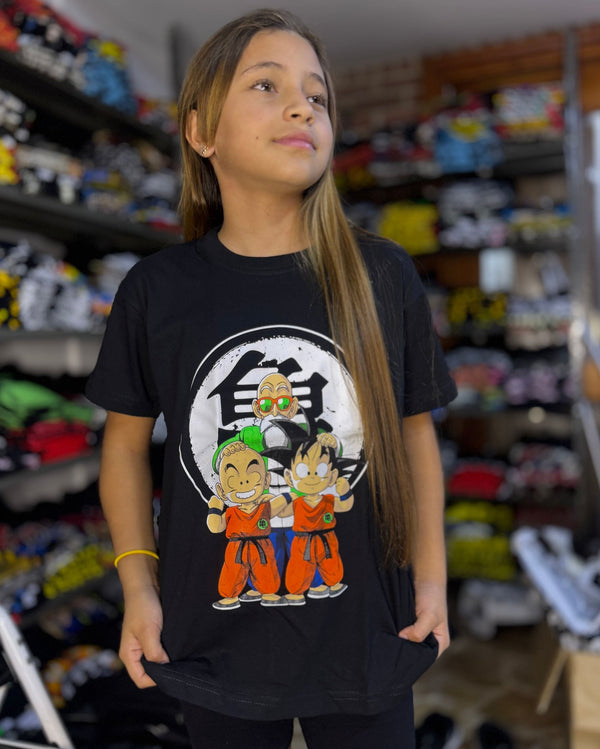 CAMISETA GOKU ROCHI KRILLIN (INFANTIL)