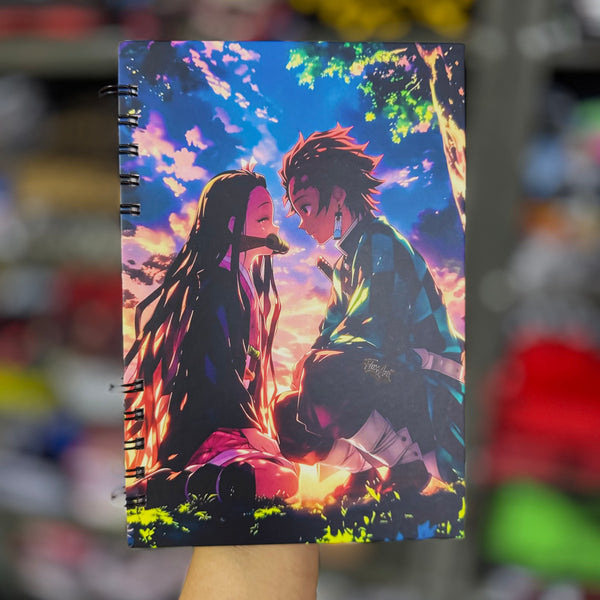 CUADERNO DEMON SLAYER HERMANOS