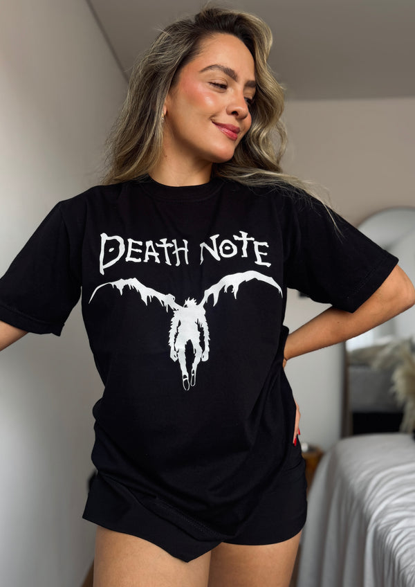 Camiseta Death note logo (Unisex)