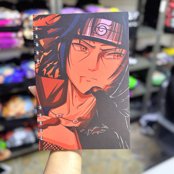 Cuaderno Itachi cuervo