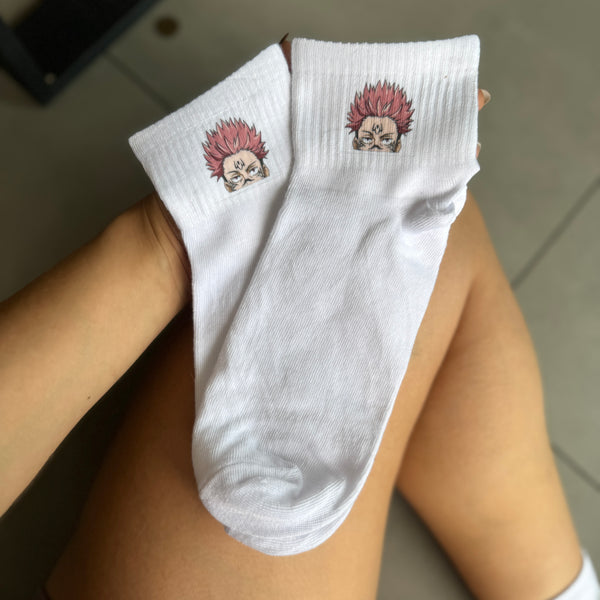 Medias sukuna rostro