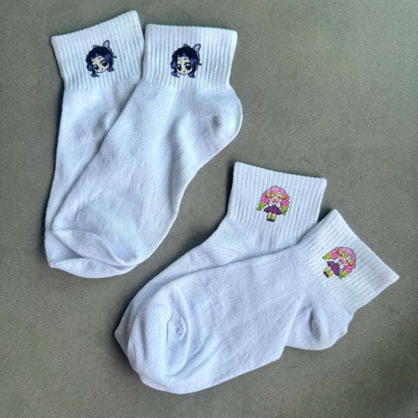 2 pares de medias, Shinobu y mitsury