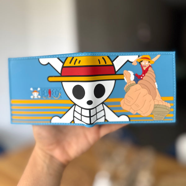 Billetera Luffy puño de goma