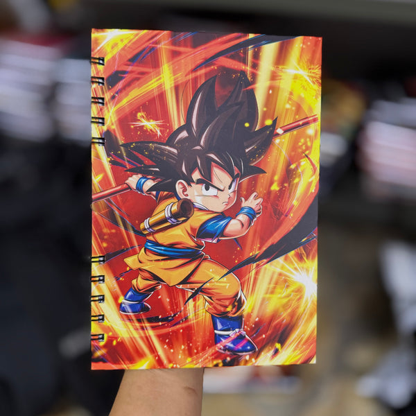 CUADERNO GOKU LLAMAS