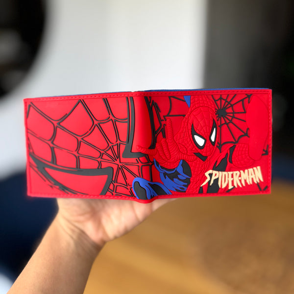 Billetera Spiderman roja