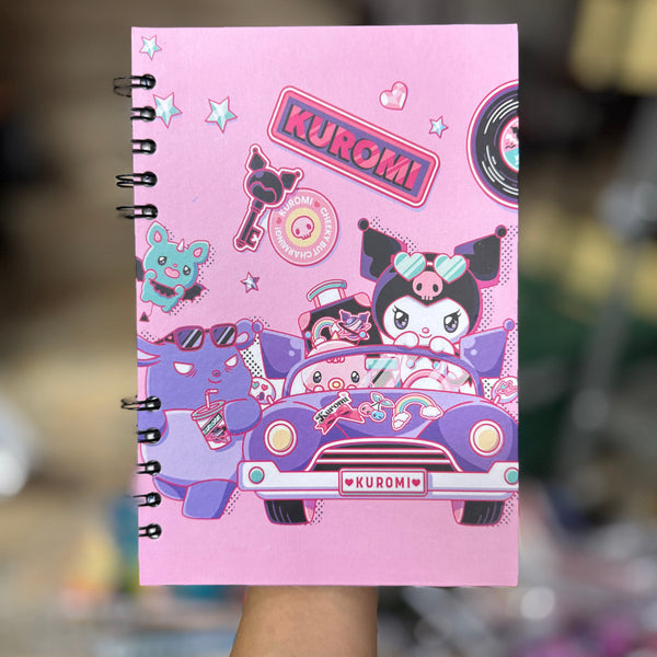 CUADERNO KUROMI CARRO