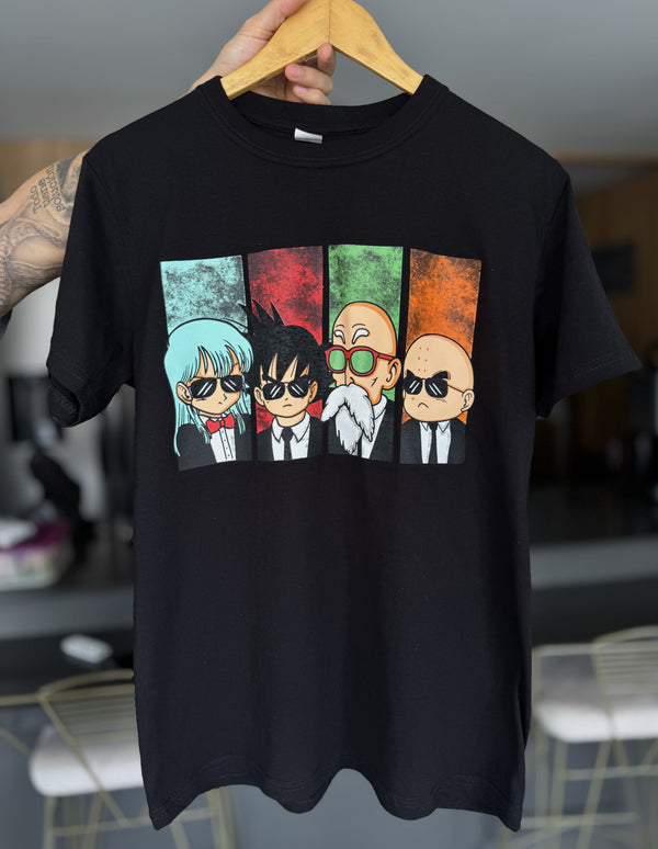 CAMISETA DRAGÓN BALL 4 PERSONAJES