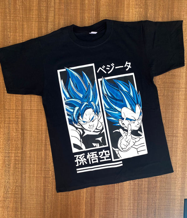 Camiseta goku y vegeta