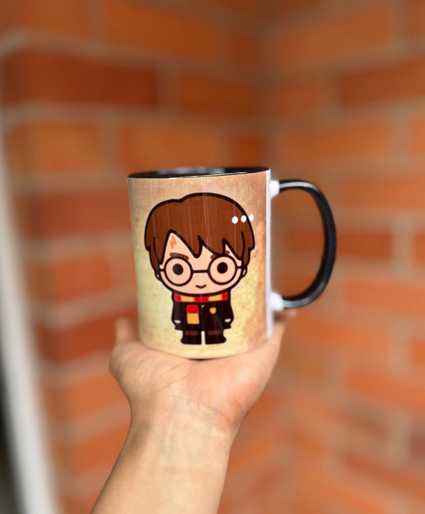 MUG HARRY P DIBUJO