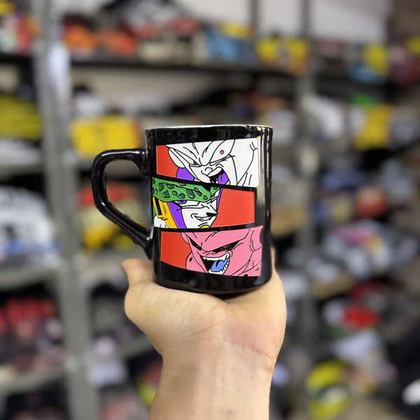 MUG TALLADO VILLANOS DRAGÓN BALL