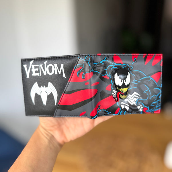 Billetera Venom Placa