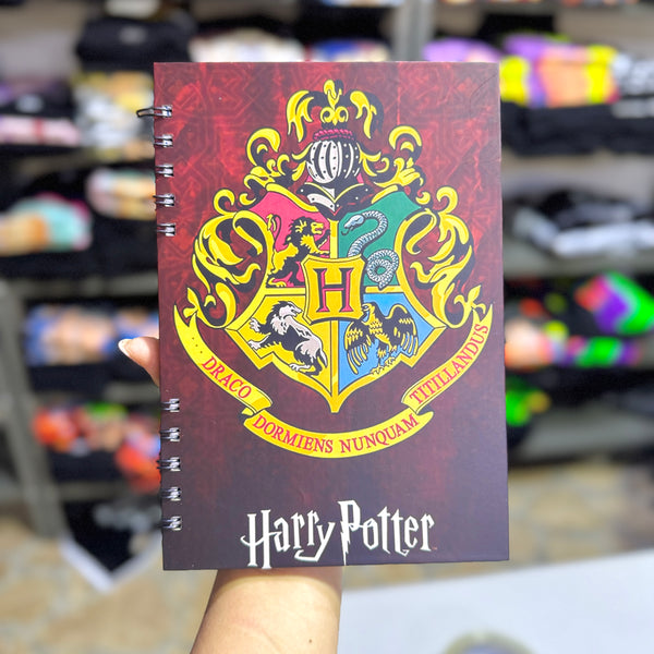 Cuaderno Harry potter escudo