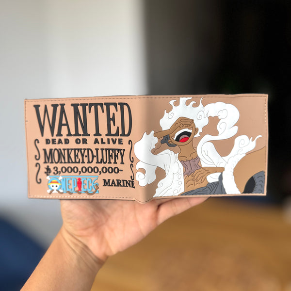 Billetera Luffy wanted