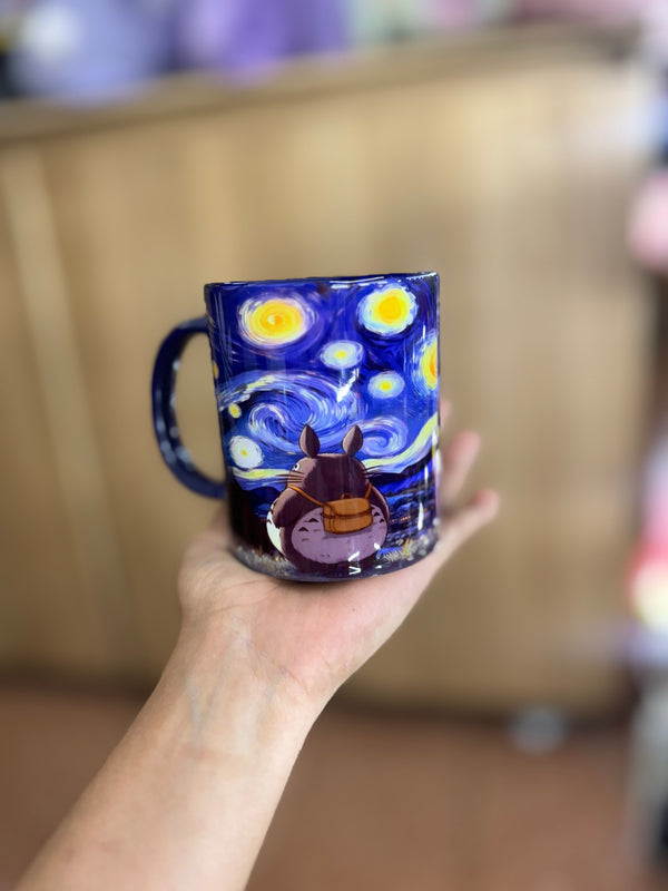 MUG TOTORO NOCHE ESTRELLADA