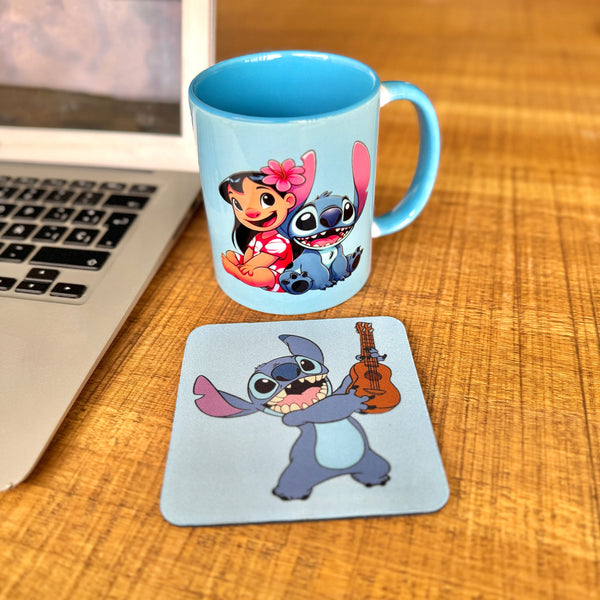 MUG+PORTAVASOS STITCH