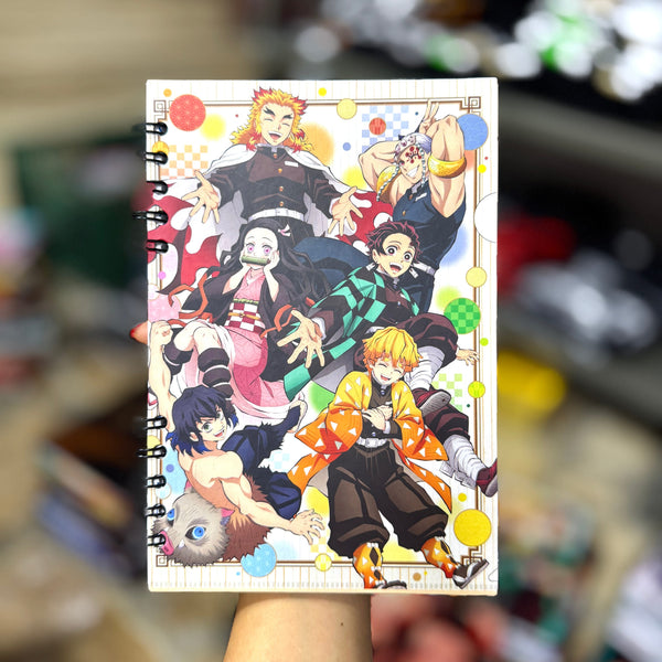 CUADERNO DEMON SLAYER GRUPO