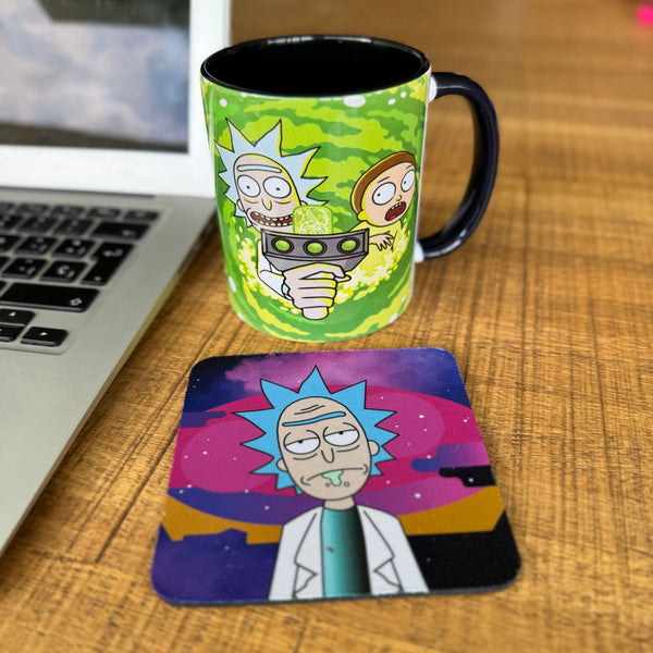 MUG+PORTAVASOS RICK AND MORTY