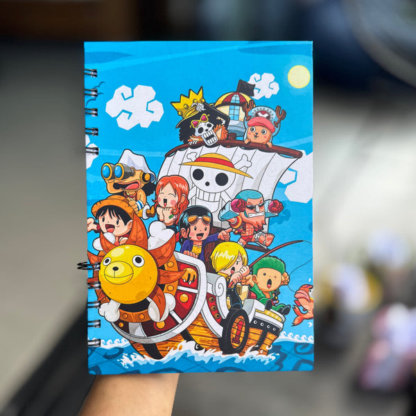 CUADERNO TRIPULACIÓN ONE PIECE