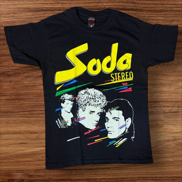 CAMISETA SODA STEREO PERSONAJES