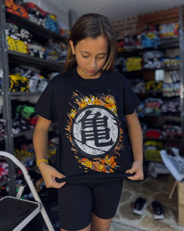 CAMISETA GOKU SÍMBOLO (INFANTIL)