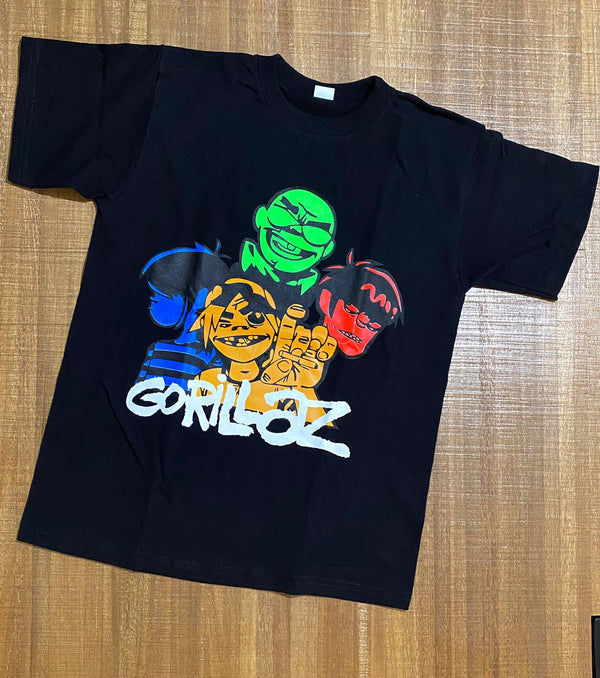 CAMISETA GORILLAZ BANDA (UNISEX)