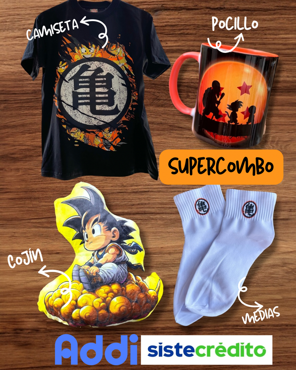 Combo dragon ball simbolo