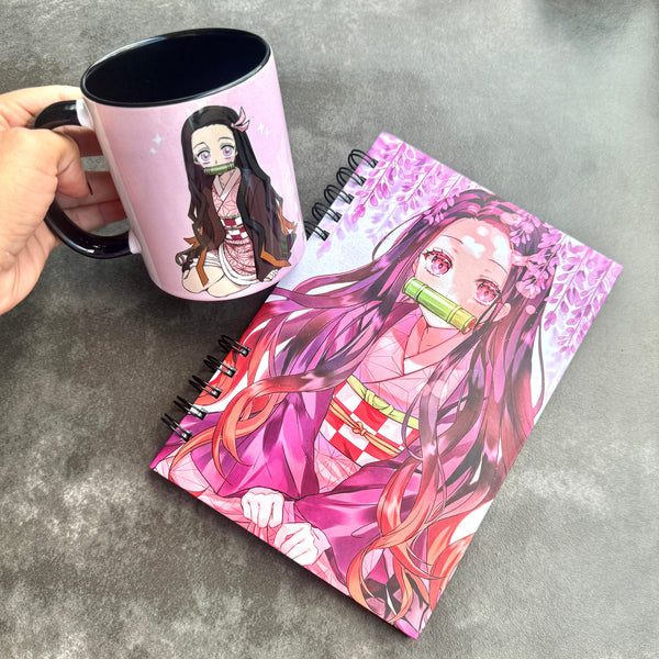 COMBO CUADERNO+MUG NEZUKO