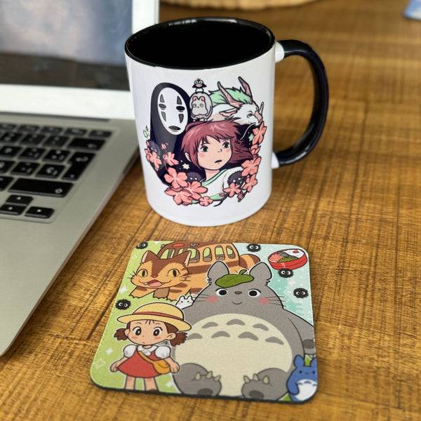 MUG+PORTAVASOS STUDIO GHIBLI