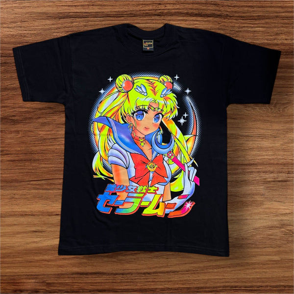 Camiseta Sailor tierna neón