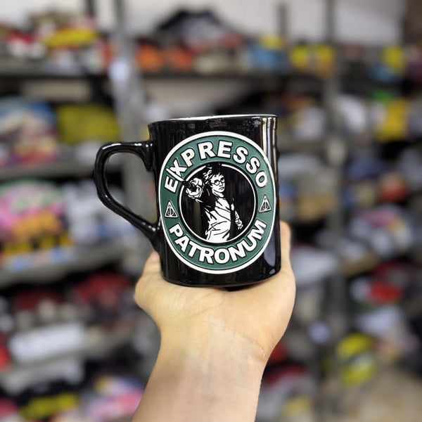 MUG TALLADO EXPRESSO PATRONUM