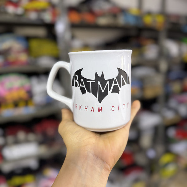 MUG TALLADO BATMAN BLANCO