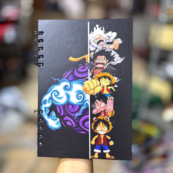 CUADERNO LUFFY FRUTA