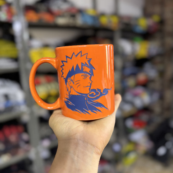 MUG TALLADO NARUTO NARANJA