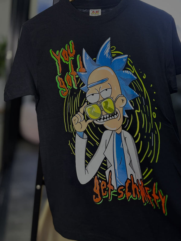 Camiseta Rick gafas (unisex)