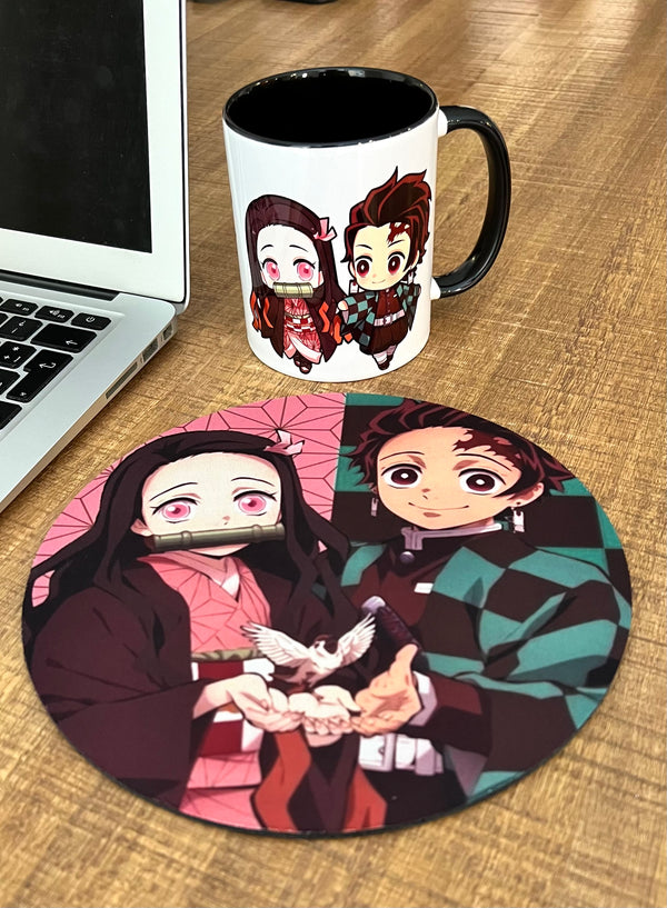 COMBO OFICINERO TANJIRO Y NEZUKO