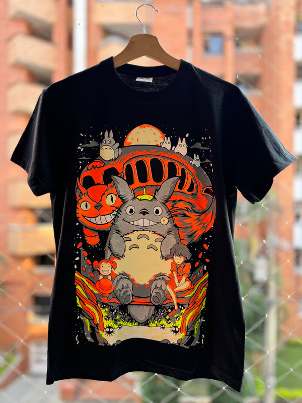 CAMISETA TOTORO NEÓN (UNISEX)