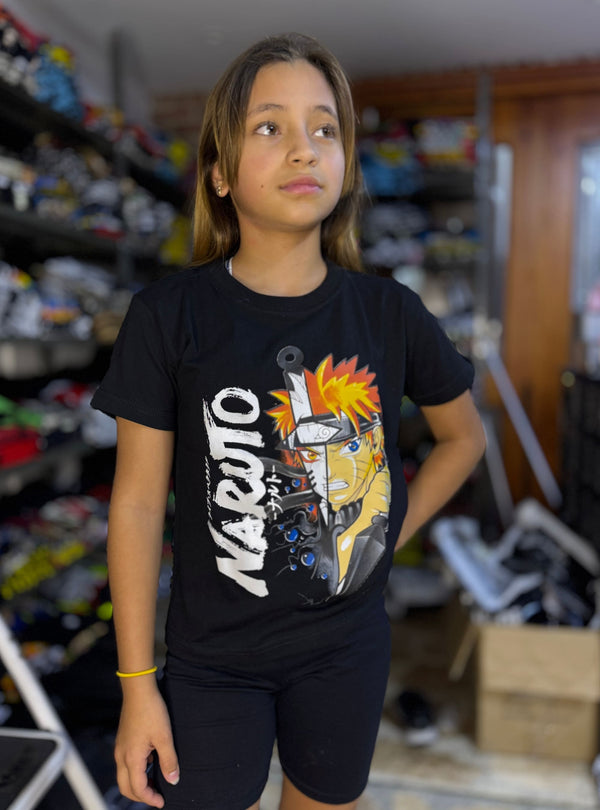 CAMISETA NARUTO KUNAI (INFANTIL)