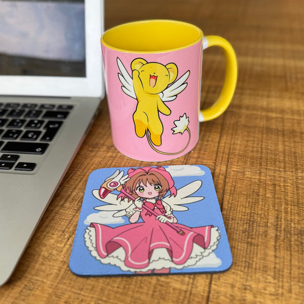 MUG+PORTAVASOS SAKURA Y KERO