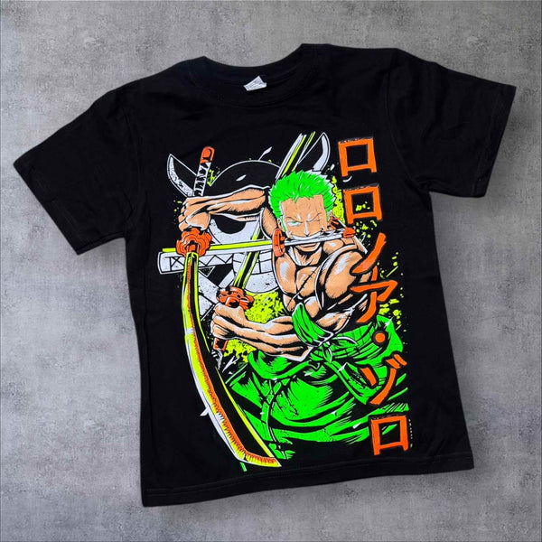 Camiseta Zoro tres espadas (infantil)