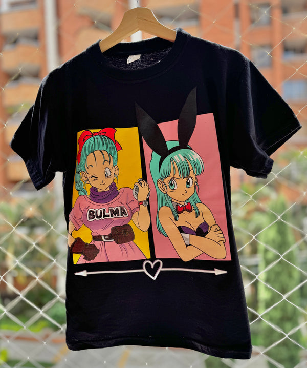 CAMISETA BULMA CUADROS (UNISEX)