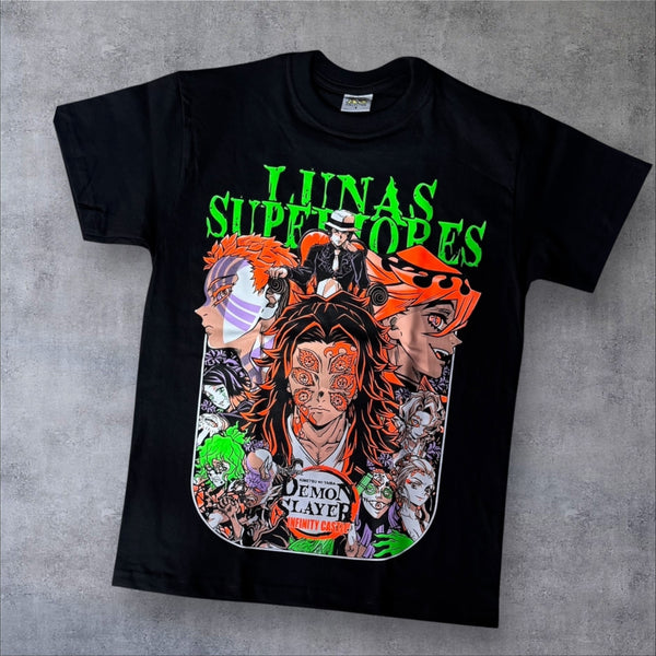 Camiseta Demon lunas superiores