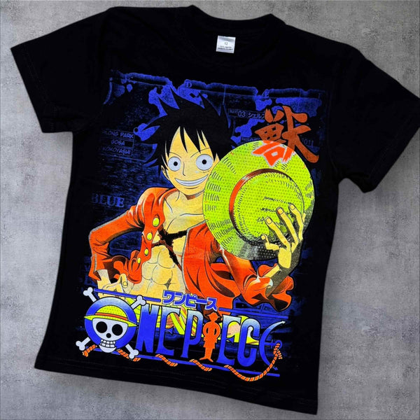 Camiseta Luffy  sombrero (infantil)