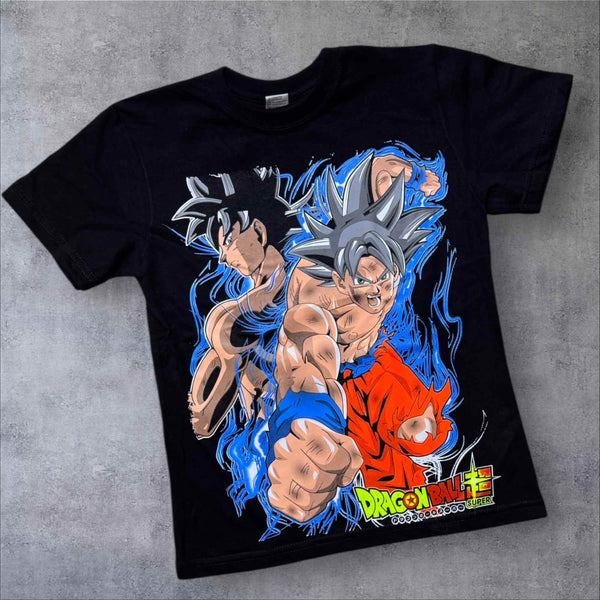 Camiseta Goku ataque (infantil)