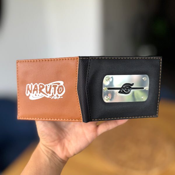 Billetera Naruto placa