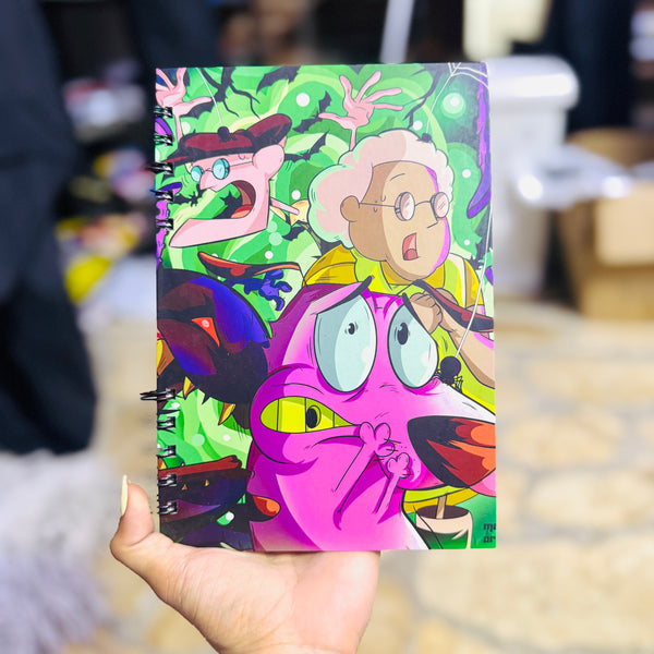 Cuaderno coraje el perro cobarde