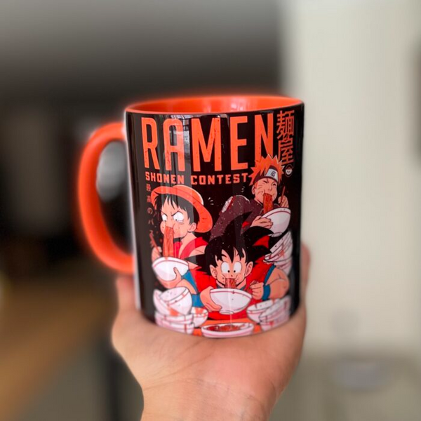 MUG GOKU, NARUTO Y LUFFY