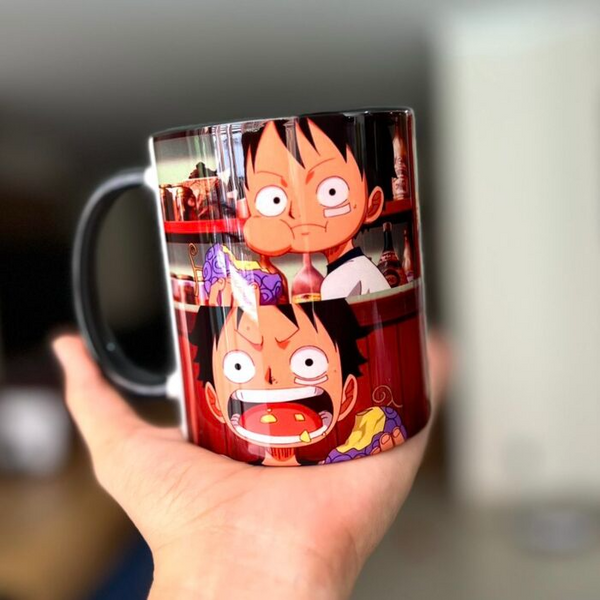 MUG LUFFY FRUTA