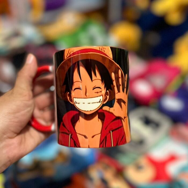 MUG LUFFY SONRIENDO