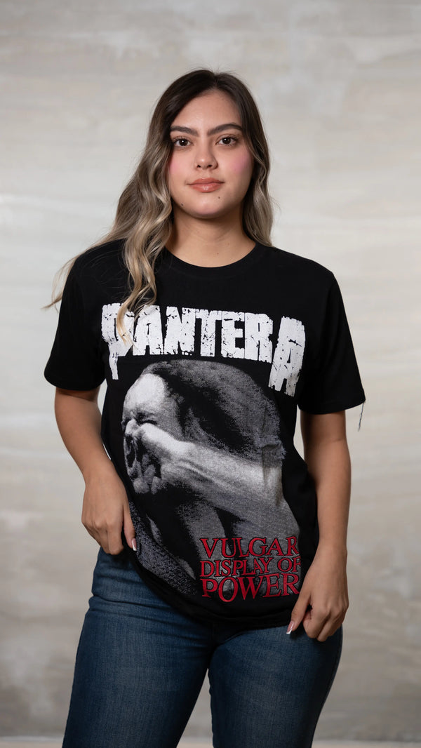 CAMISETA PANTERA COWBOYS B/N (UNISEX)