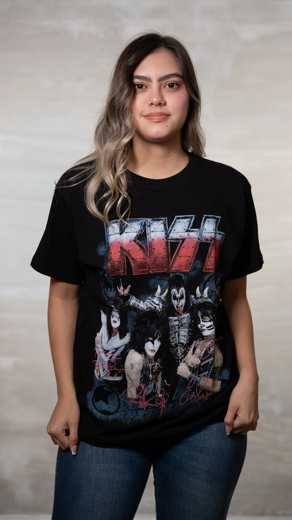 CAMISETA KISS (UNISEX)